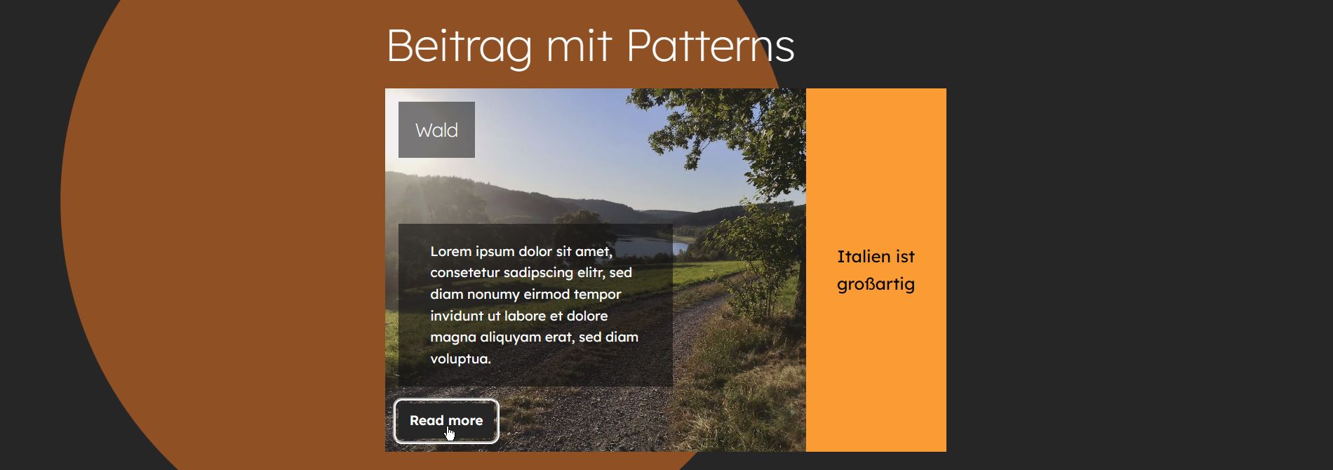 Beispiel für einen Pattern